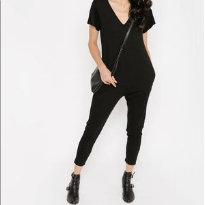 Smash and Tess- The Sunday Romper in Midnight Black